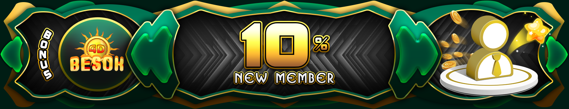 1 NEW MEMBER 10%